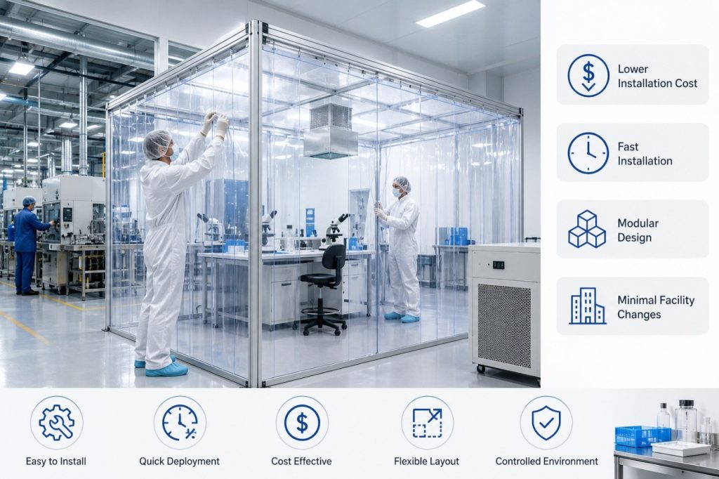 cost effective softwall cleanrooms