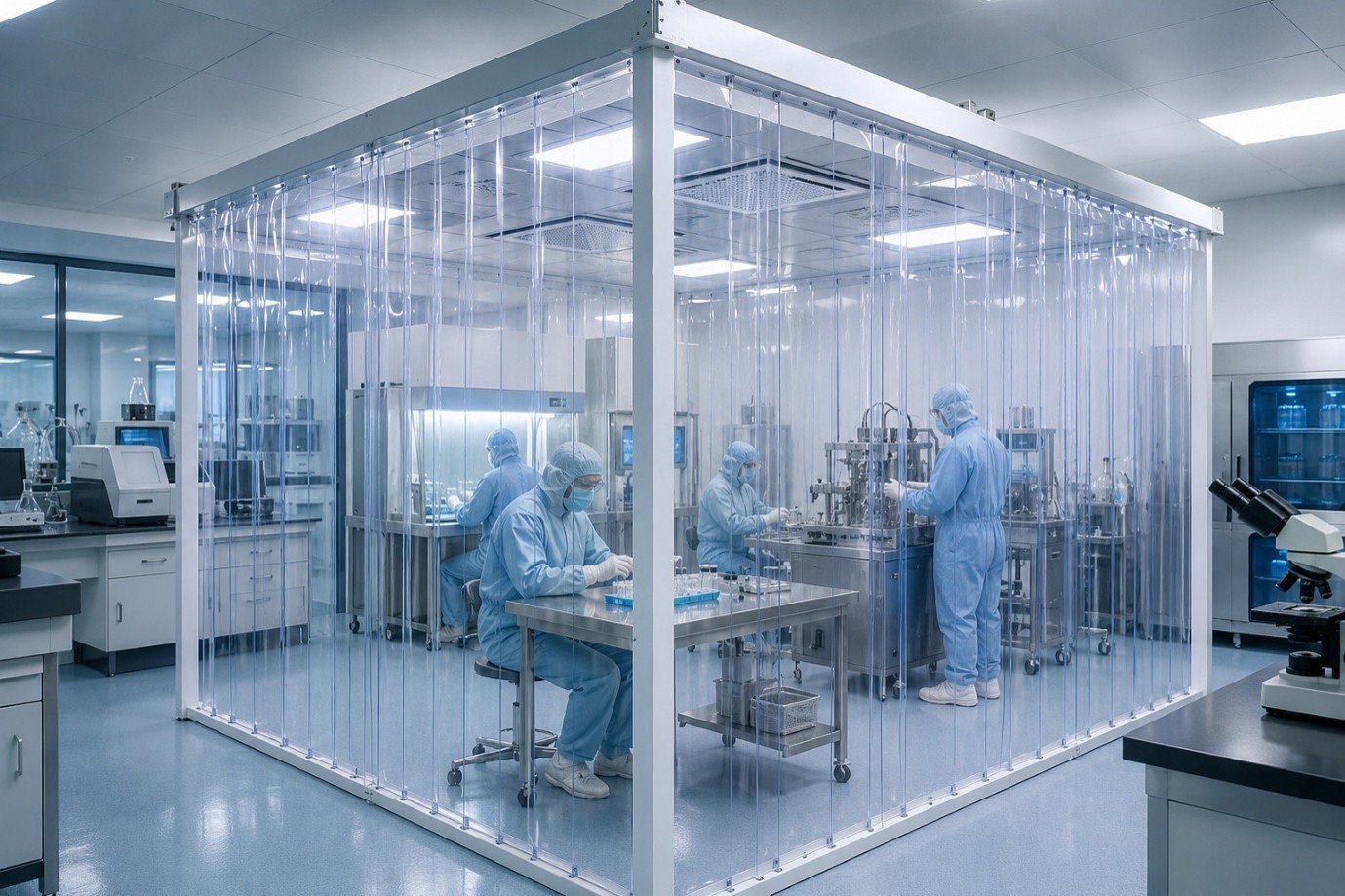 softwall clean rooms controlled environments